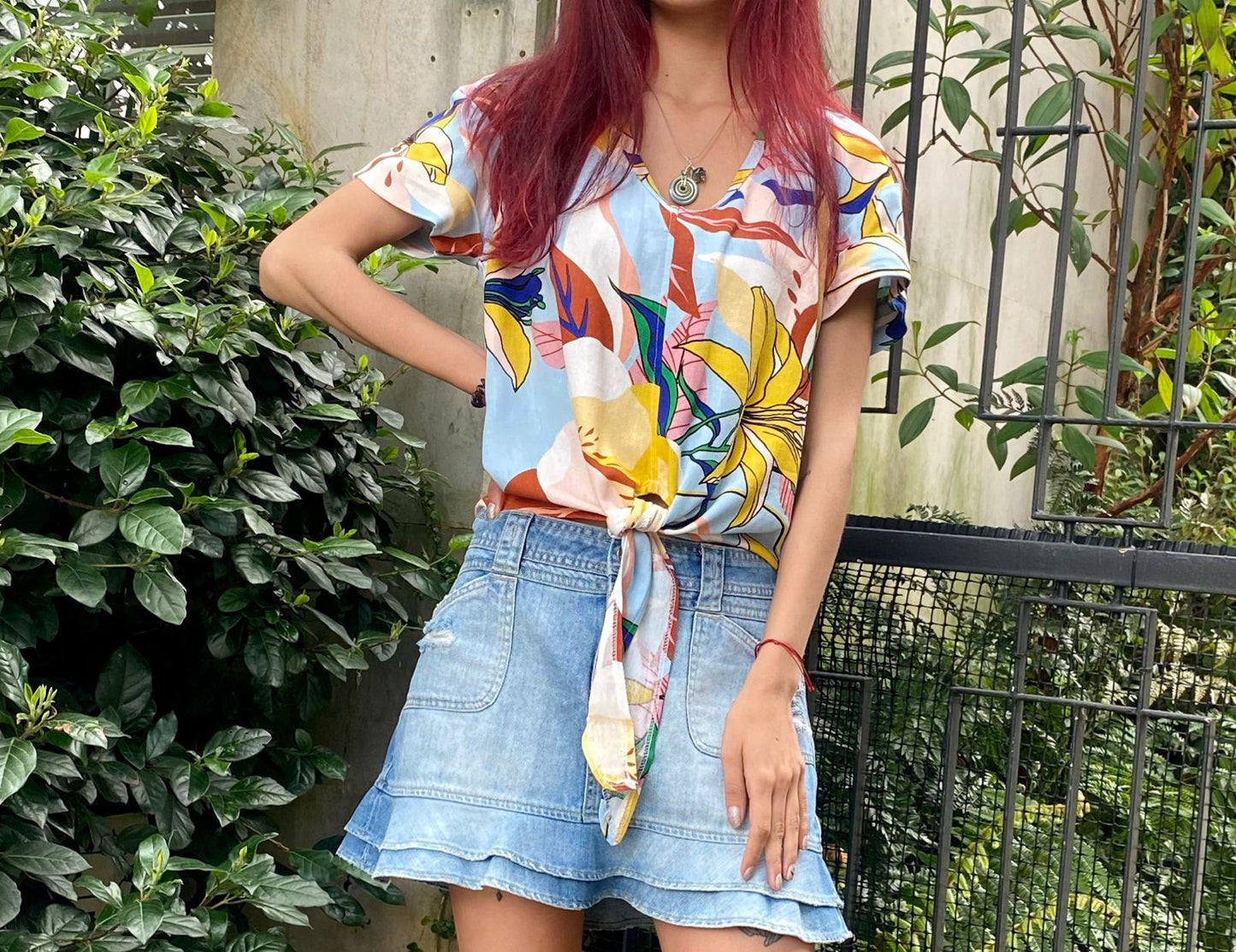 Top nudo Lila