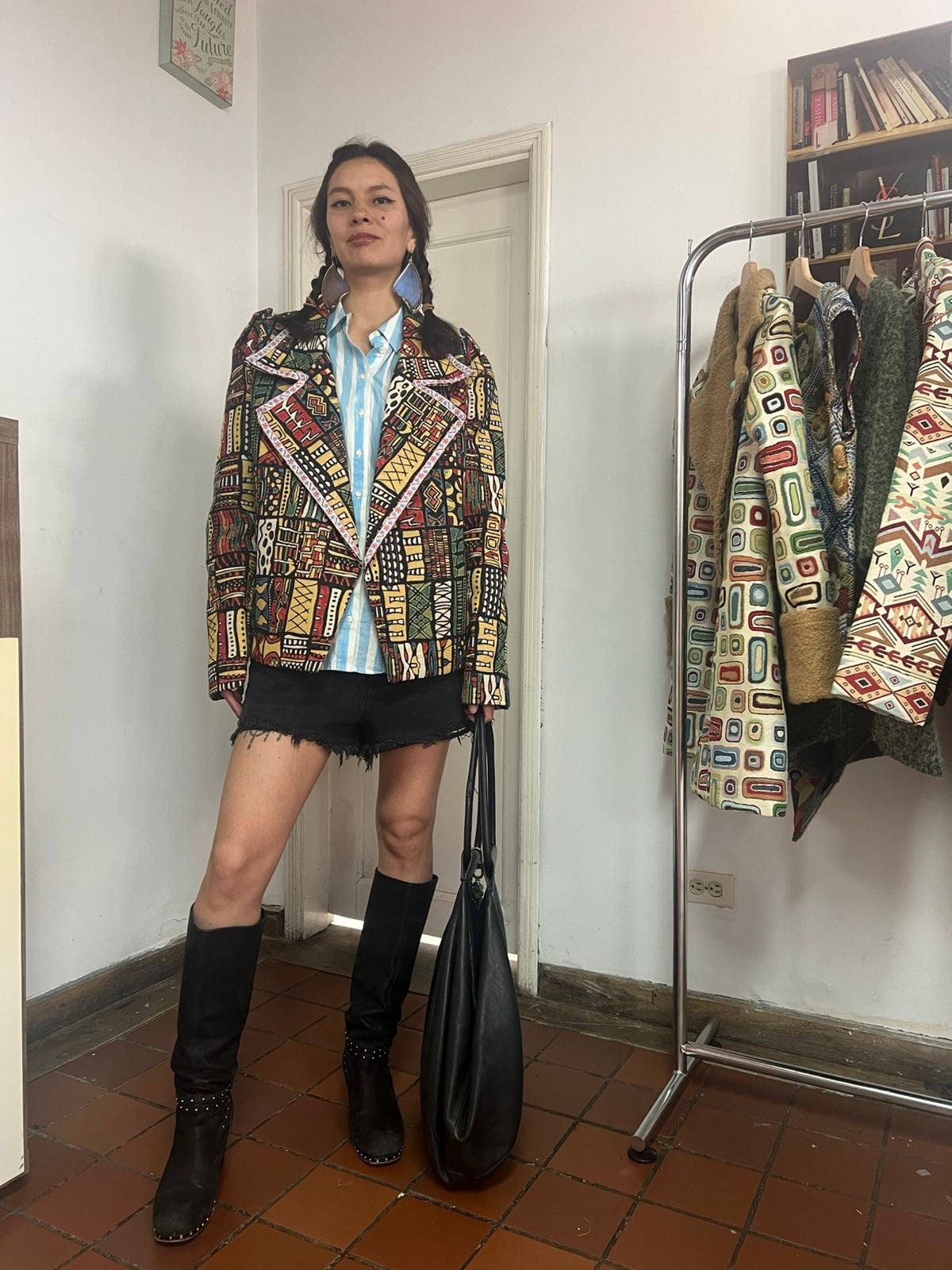 Chaqueta biker Monique