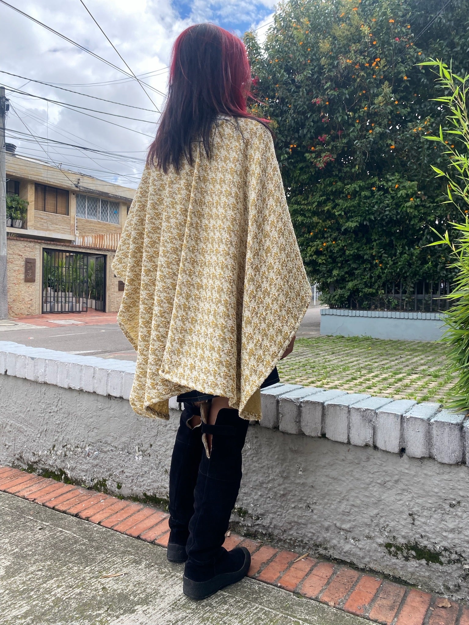 Capa broche trenza Ornella
