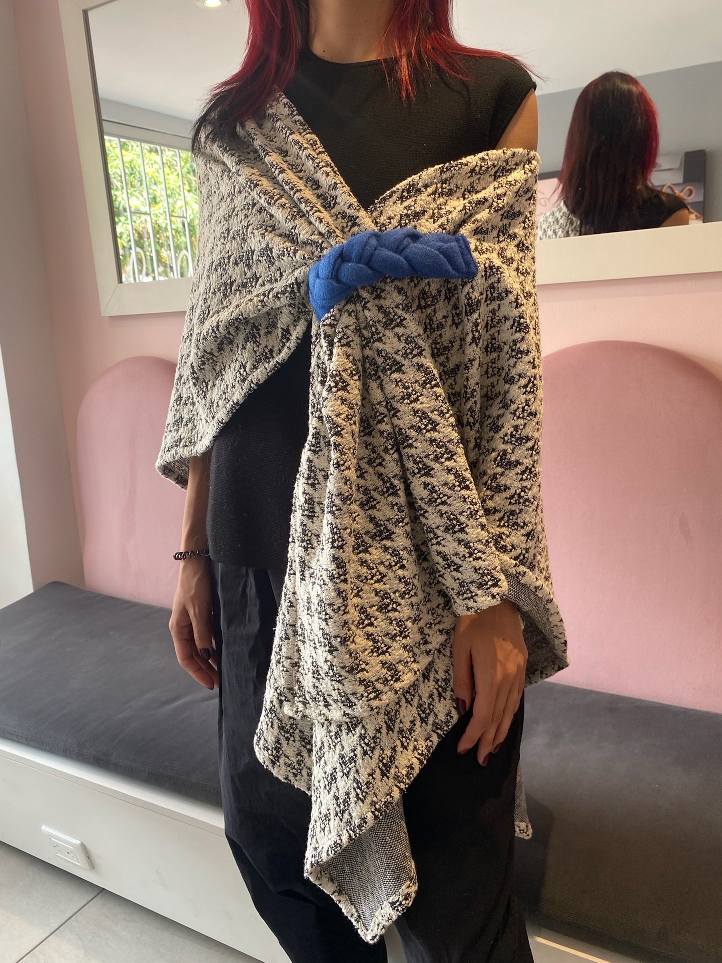 Capa broche trenza Ornella