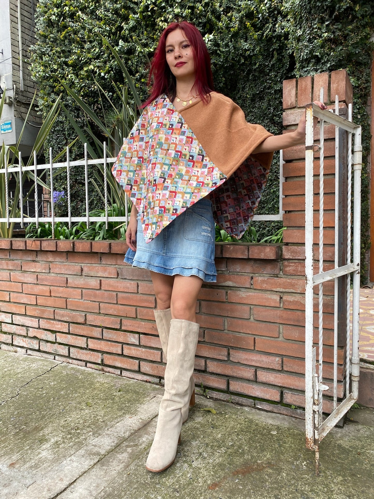 Ruana Corta Cruzada Dalita