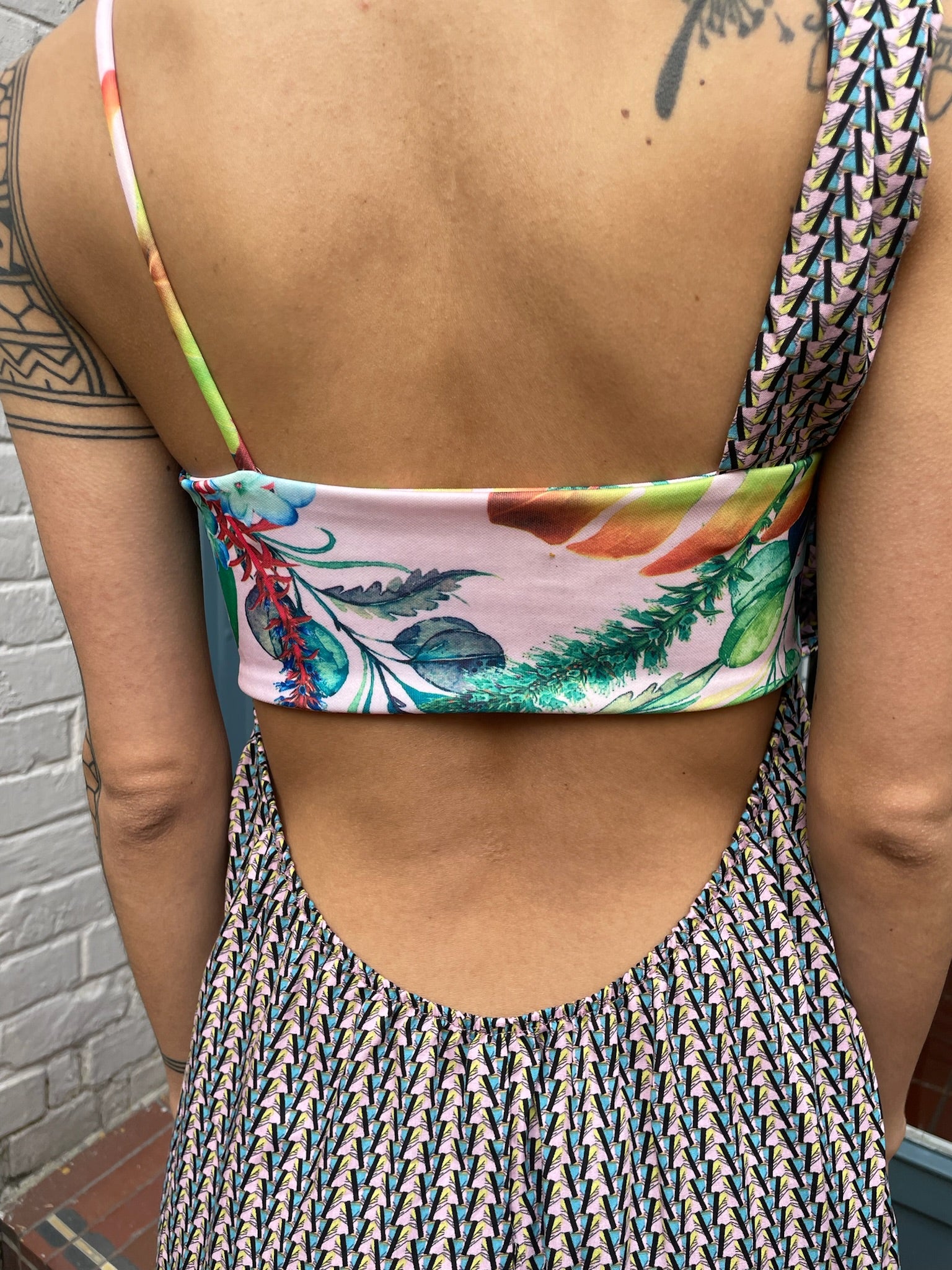 Vestido un hombro Roma