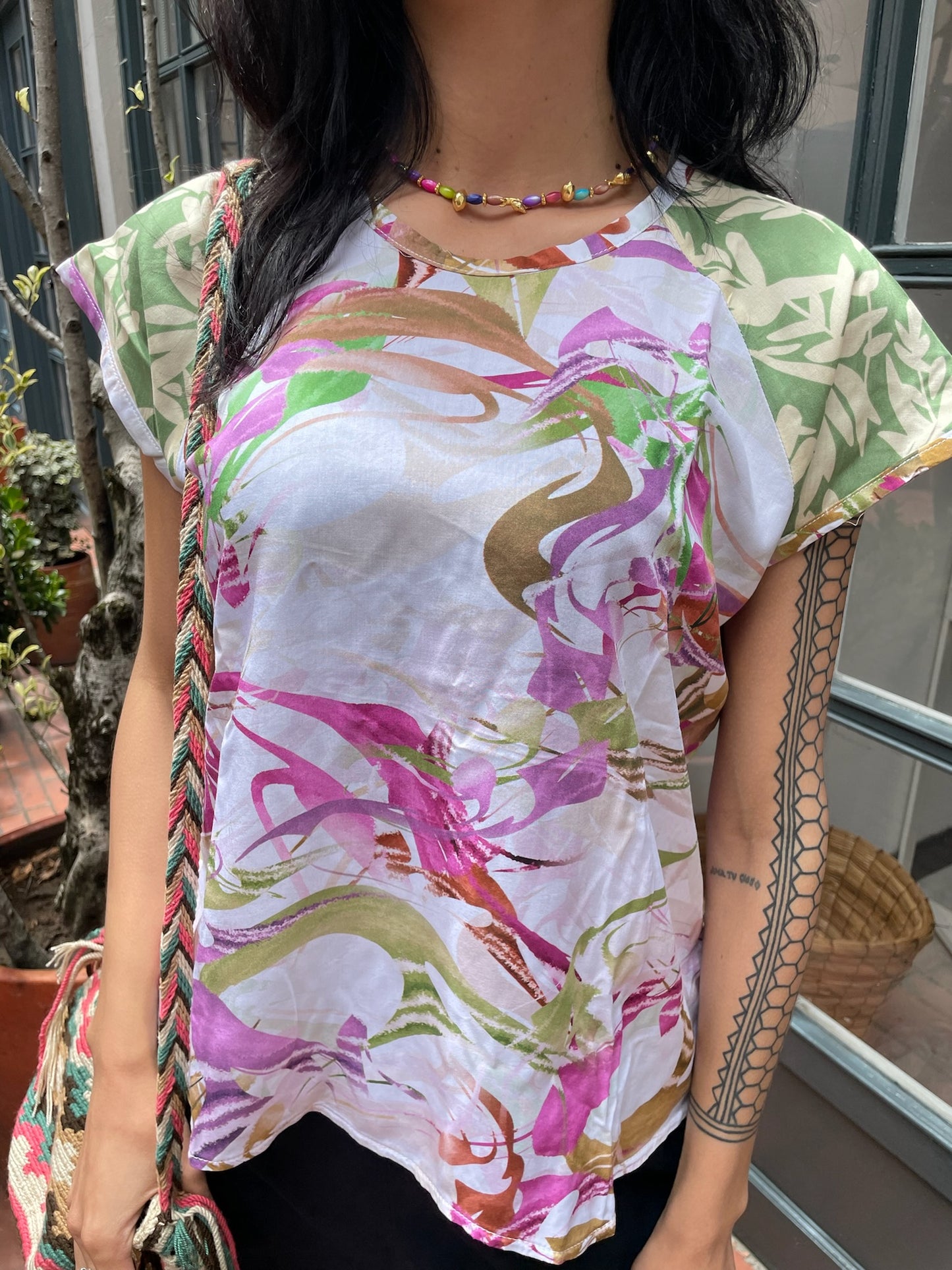 Camiseta ranglan Amaranta