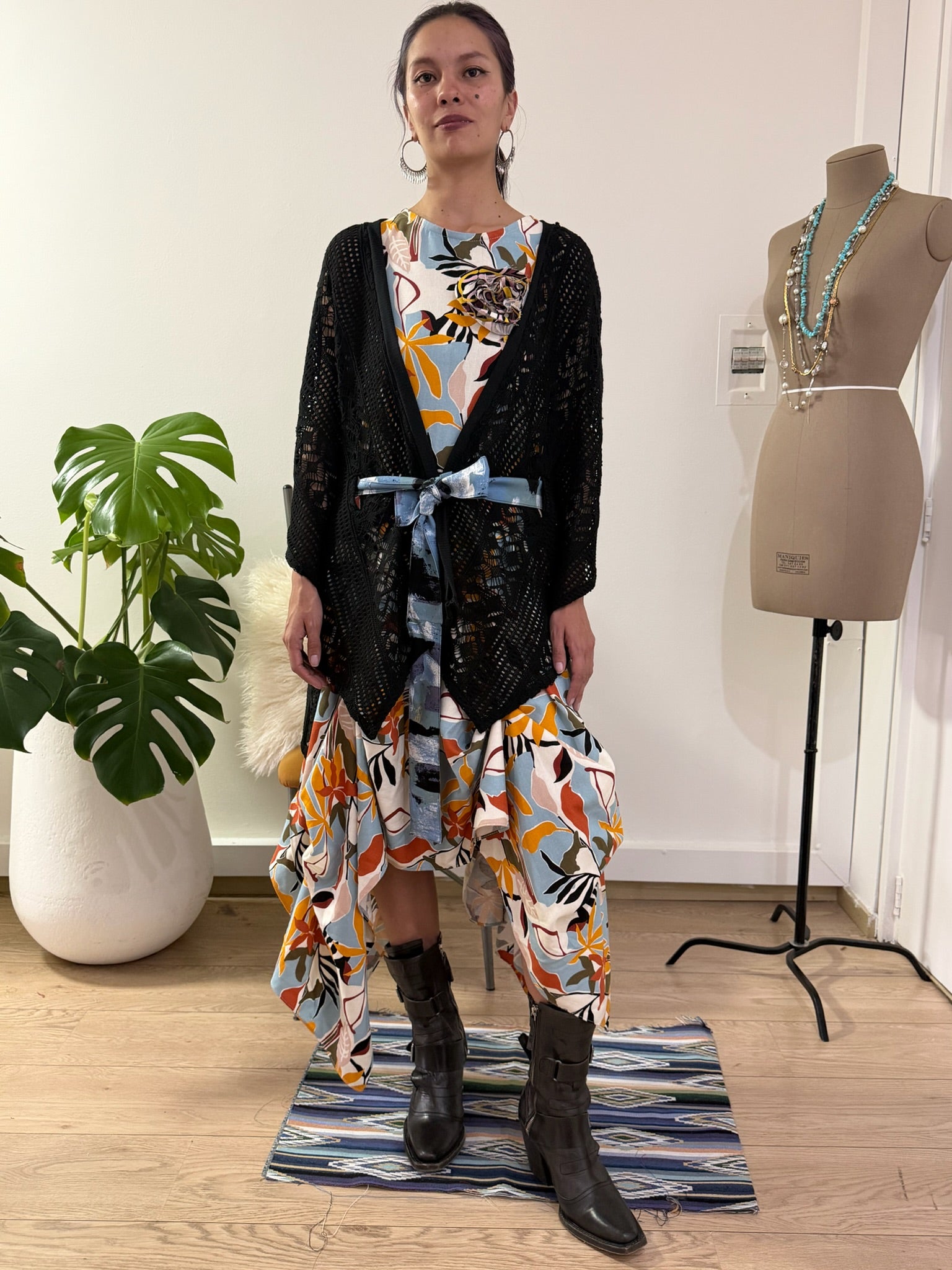 Capa cardigan Carlota.