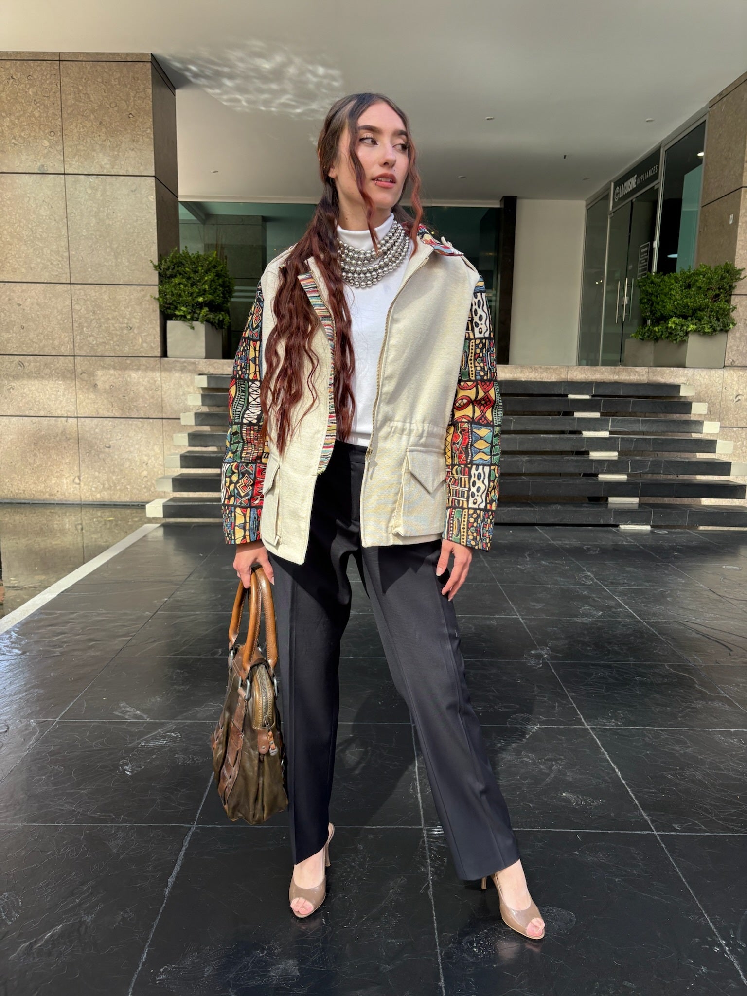 Parka jacquard Nigela