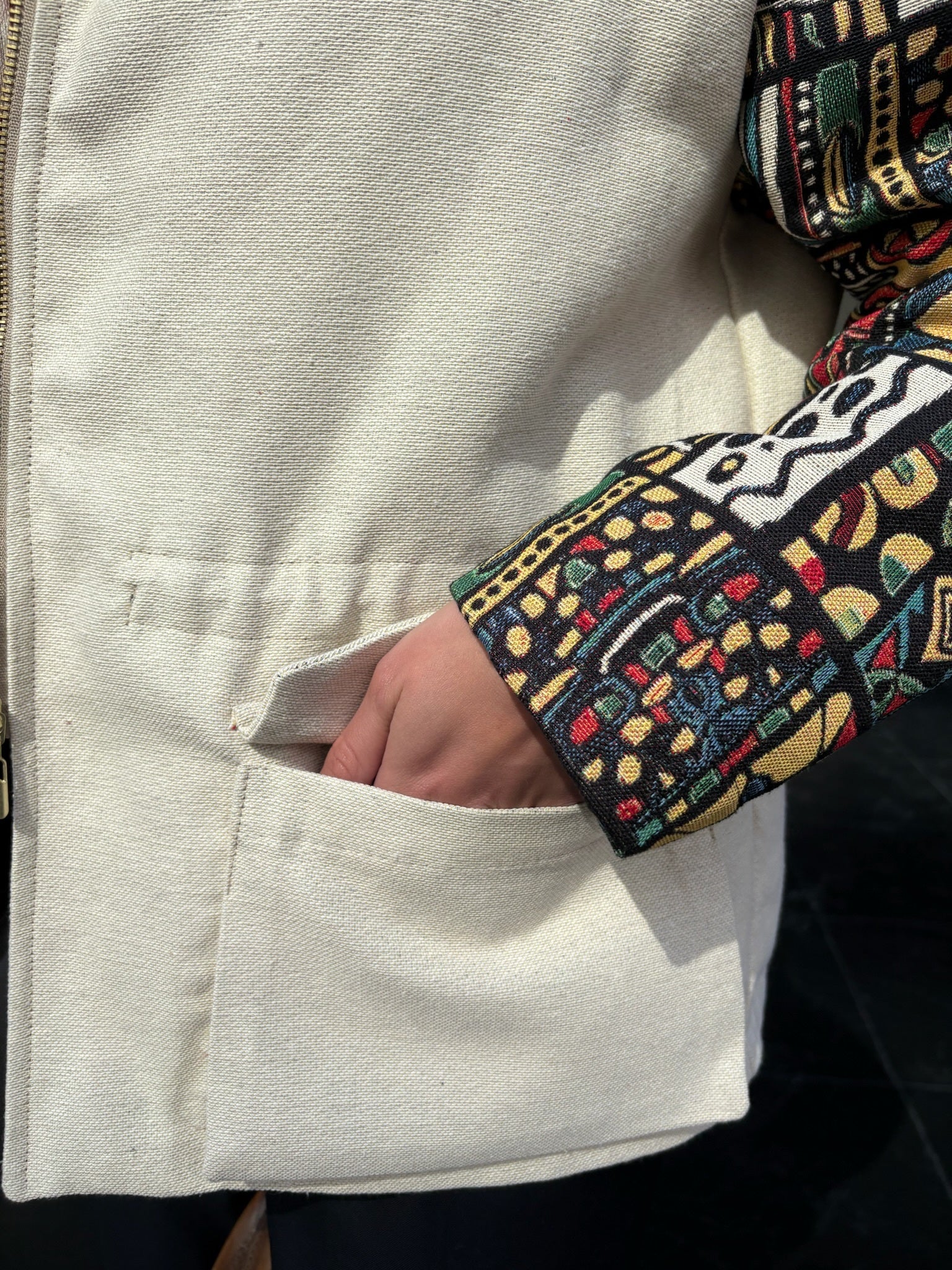 Parka jacquard Nigela