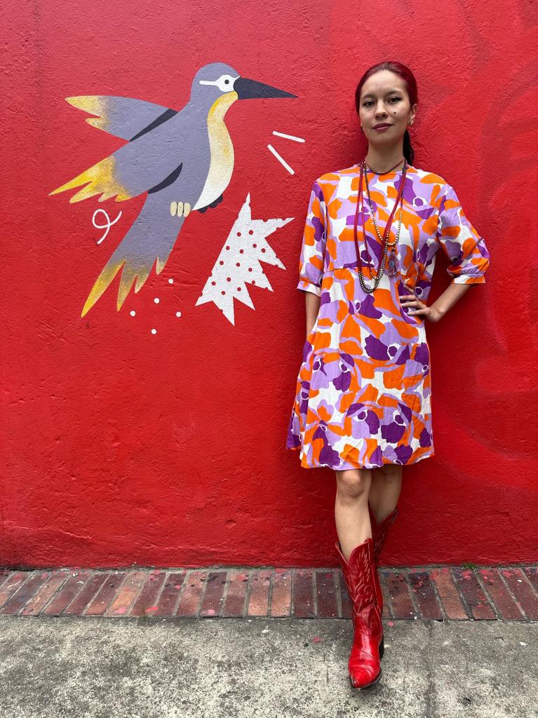 Vestido Nina estampado