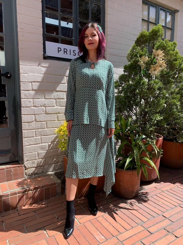 Vestido faldones Tania