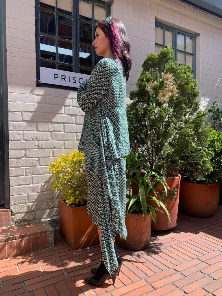 Vestido faldones Tania