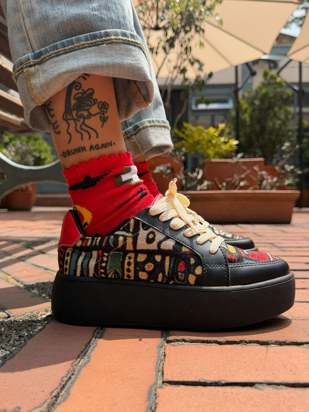 Tenis plataforma Happy