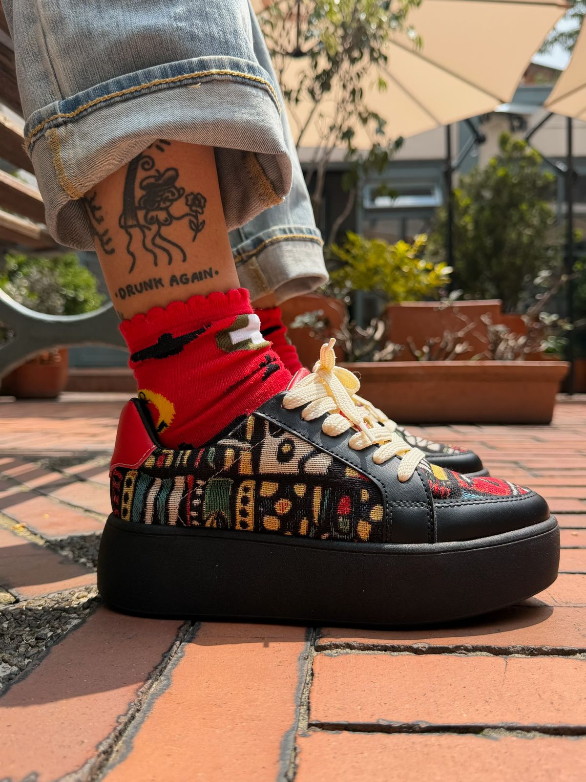 Tenis plataforma Happy