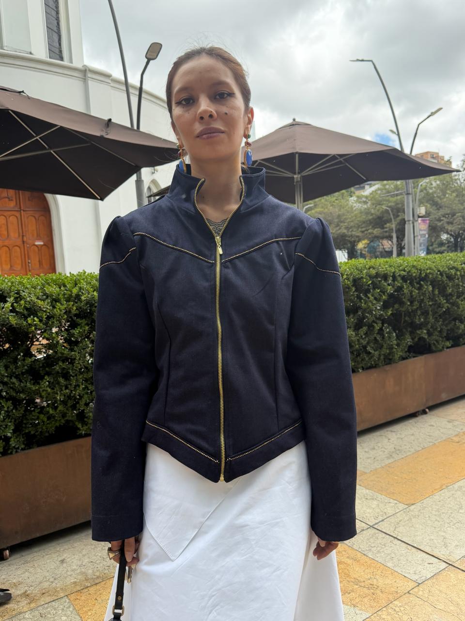 Chaqueta Flecos Pampa