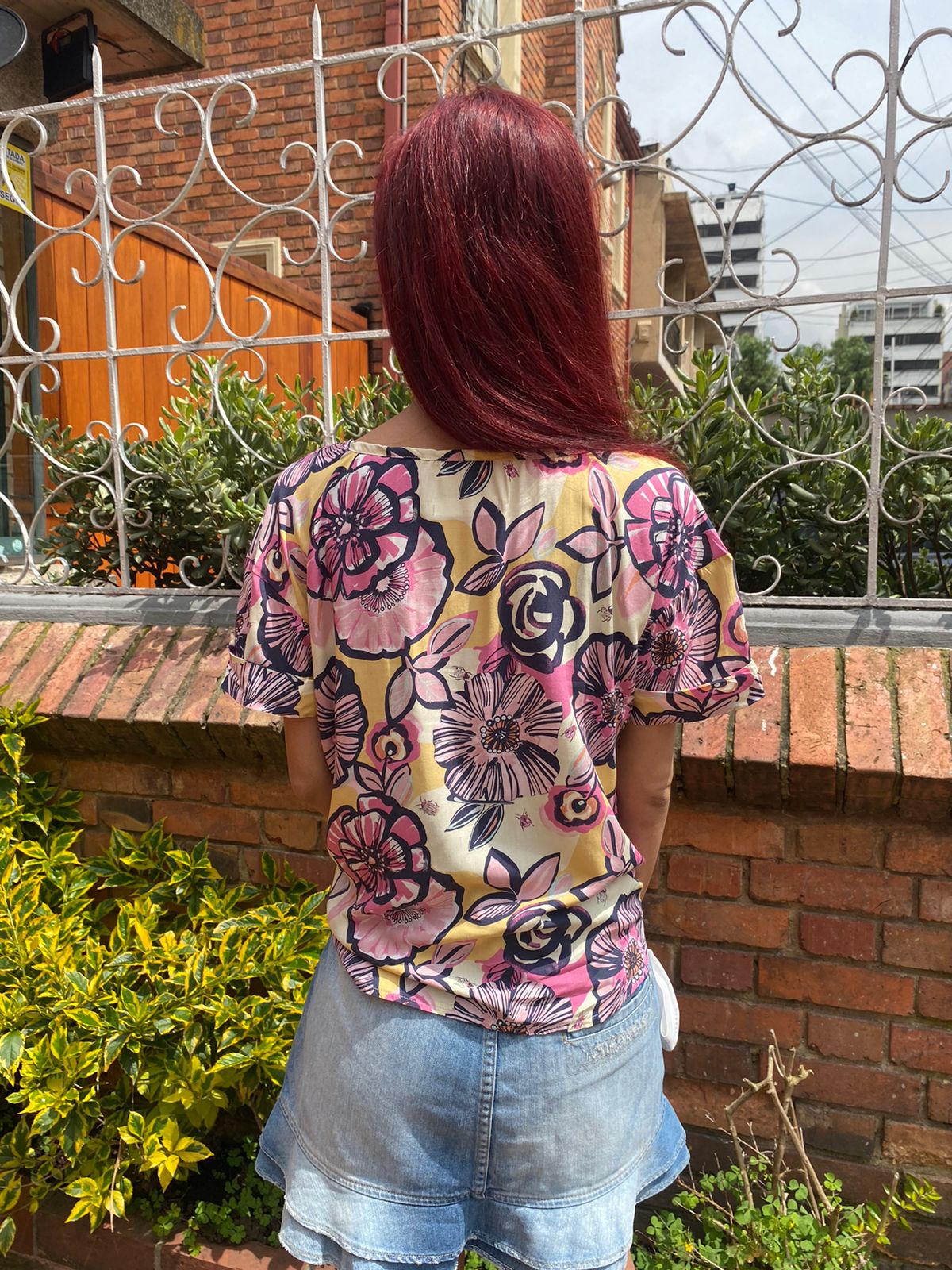 Top nudo Lila